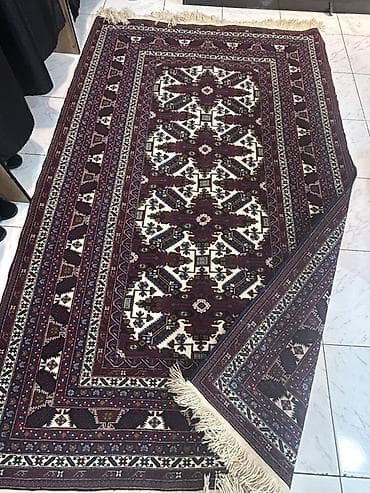 Süfrələr: Əl toxuması üslubunda klassik xalça - Dizayn: Qafqaz motivli həndəsi — 2