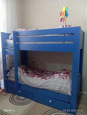 matras ortopedik: Oğlan və qız üçün, İşlənmiş, Çarpayı, Matras ilə, Siyirməli — 1