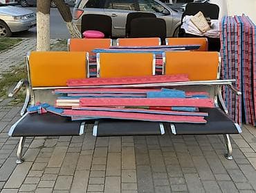 təmiz: İctimai gözləmə zalı üçün 4 yerlik metal skamyalar 1 ədədi 175 azn - — 2