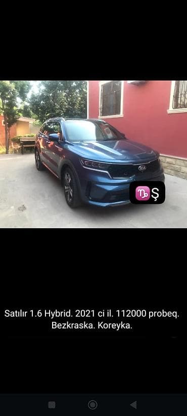 avtovoz satilir: Kia Sorento: 1.6 l | 2021 il Krossover — 3