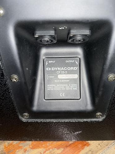 dj stand: Dynacord PowerMate 1600 səhnə/konsert səs sistemi komplekti - Mikser — 10