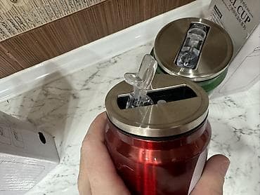 Termofincanlar: Rəng - Qırmızı, Termofincan, Paslanmayan polad, 300 ml — 1