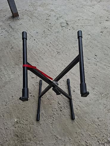 Fleytalar: DİNAKORT STOYKASI Portativ klaviatura dayaqı (X-tipli) - Material — 1