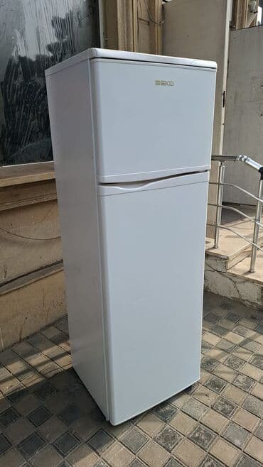 beko dispenser: Beko iki qapılı soyuducu - Rəng: ağ - Üst bölmə – dondurucu, alt — 1