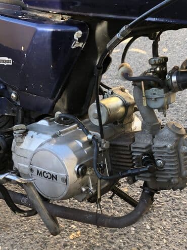 купить мопед в баку: Moped tipli benzinli motosiklet - Rəng: tünd mavi (xrom detallar və — 8
