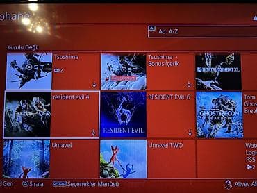 ps 4 slim: PlayStation 4 Slim 500 gb oyun konsolu. Şəkillərdə göründüyü kimi — 9