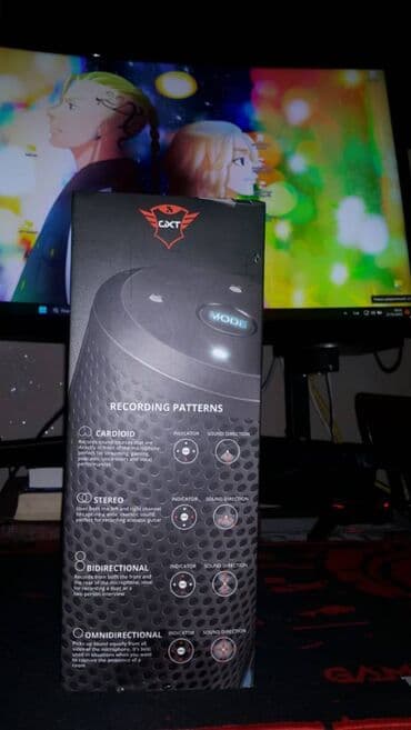 sekaku mikrofon: GXT 258 FYRU Mikrofon Hediye gelib isledilmiyibdir. USB 4-IN-1 — 4