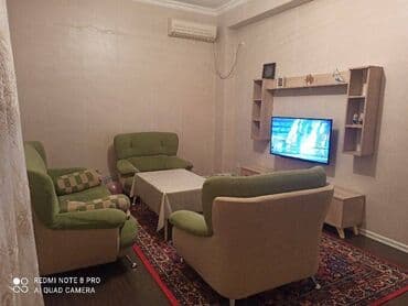 yasamalda satilan bina evleri: 3 otaqlı, Yeni tikili, m. İnşaatçılar, 55 kv. m — 1