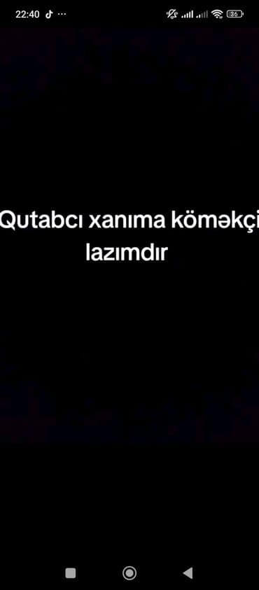 Aşpaz tələb olunur, Qutabçı, 1 ildən az təcrübə
