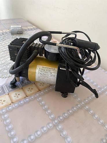 Avtomobil üçün portativ hava kompressoru - Qidalanma: DC 12V (siqaret — 2