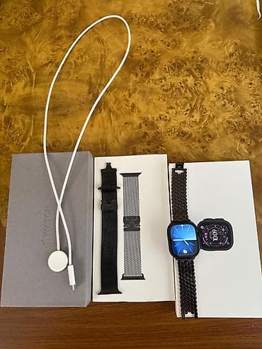 apple eatch: Apple Watch Ultra 3 49mm Black Titanium(titanium loop) demek olar — 1