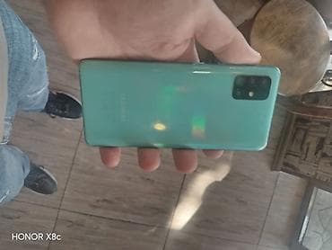 samsung tab e: Samsung Galaxy A51, rəng - Mavi, Barmaq izi — 2