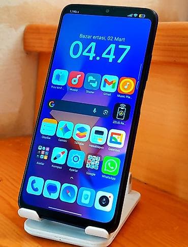 iphone x pro: Poco M3, 64 GB, rəng - Mavi, Düyməli, Sensor, Barmaq izi — 9