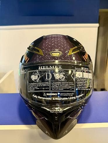 cg motor: Motosiklet dəbilqəsi – DVS (Dual Visor System) - Tam üzlü dizayn — 1