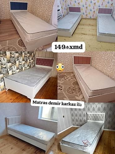 Mebel dəsti və çarpayılar – geniş seçim 1) Tək nəfərlik çarpayılar -