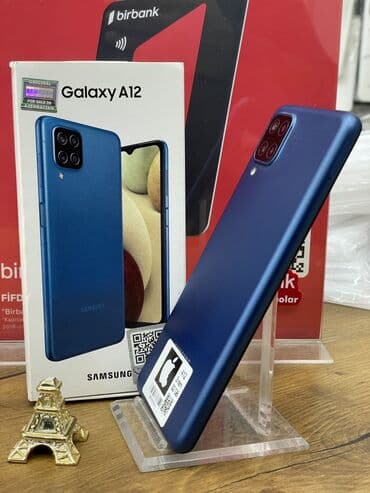 a12 samsung ikinci el: Samsung Galaxy A12, 32 GB, rəng - Mavi, Barmaq izi — 2