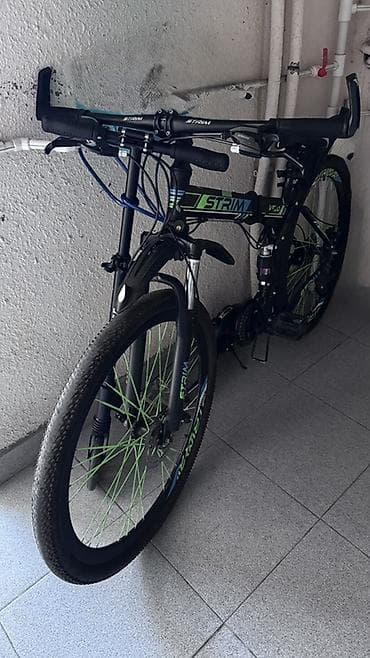 STRIM Velo dağ velosipedi - Çərçivə: alüminium qatlanan konstruk­siya