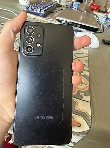 Samsung Galaxy A52, 128 GB, rəng - Qara, İki sim kartlı, Barmaq izi — 2