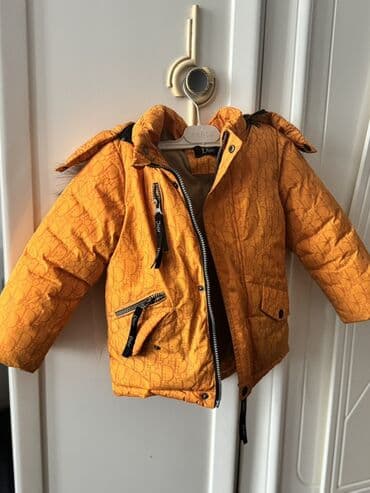 Uşaq qış gödəkçəsi – narıncı rəng, kapüşonlu lalafo.az -da Uşaq qış gödəkçəsi – narıncı rəng, kapüşonlu