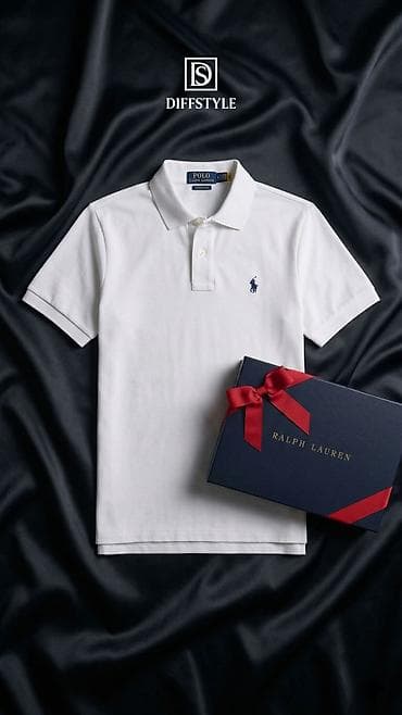 pol palto: Polo Ralph Lauren kişi polo köynəyi - Klassik 2 düyməli yaxalıq — 3