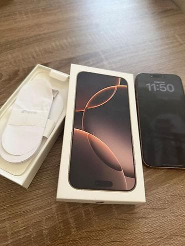 ipad 6 plus: IPhone 16 Pro Max, 256 GB, Natural Titanium, Face ID — 1