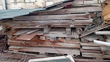 ikinci el perde: Taxta materialları – müxtəlif ölçülü lövhə və şalbanlar uzunluqlar — 8