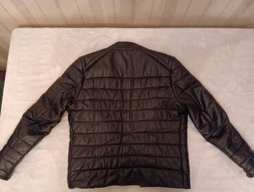 демисезонные кожаные мужские куртки: Original təbii dəri. İstanbuldan, LC Waikiki-dən keçən oktyabrda — 2