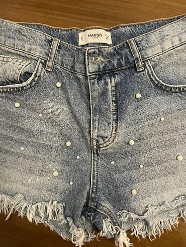 Mango Denim qadın şortik Yeni kimidi 2 defe geyinmisem Razmer 38 — 3