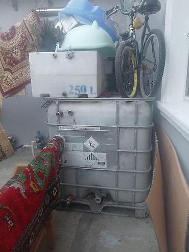 Bak, Plastik, 1000 l l, İşlənmiş