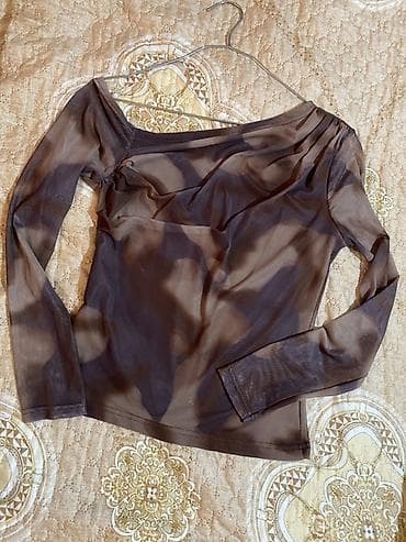 idman desdi: Qadın geyim dəsti – 4 məhsul 1) Boya fırçası effektli şalvar - Ağ — 5