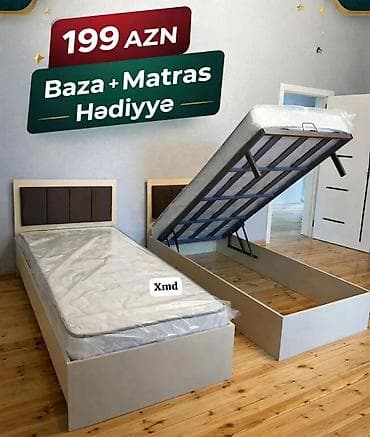 idman sekilleri: Tək nəfərlik açılan baza çarpayı dəsti - Baza mexanizmlidir: üst — 1