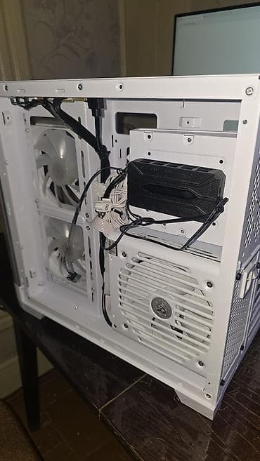 kontakt home iphone xs: Ağ rəngli Micro-ATX kompüter korpusu, mesh tipli ön panellə təchiz — 2