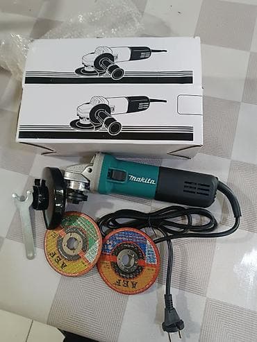 Qaynaq, svarka aparatları: Makita 9558HN bucaqslı daşlayıcı (UŞM) Texniki göstəricilər: - Disk — 1