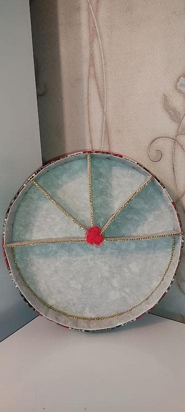 Məhsul: Dekorativ təqdimat səbətləri/duslar üçün sinilər (əl işləri)