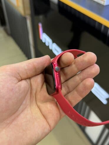 Saat kəmərləri: Smart saat, Apple, rəng - Qırmızı — 9