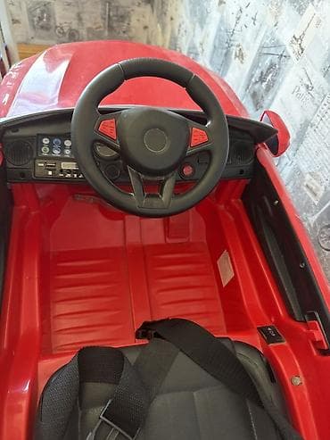 Uşaq üçün elektrikli minik maşını – qırmızı kabriolet - Təyinat: 1