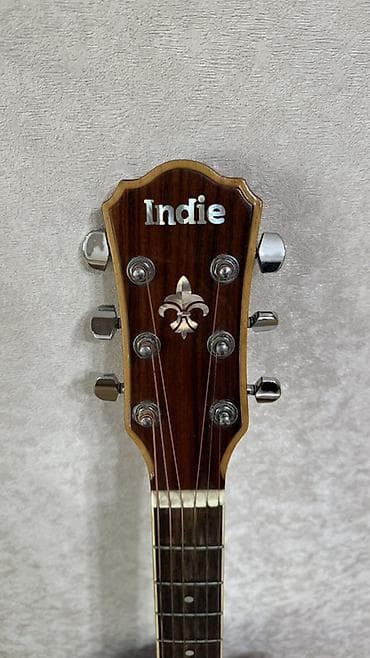 gitar akustik: Akustik gitara, 6 sim, İşlənmiş, Pulsuz çatdırılma — 3