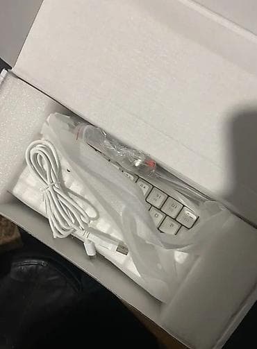 notebook hp: NACODEX mexaniki klaviatura - Rəng: ağ - Lay‑out: kompakt (təxminən — 3