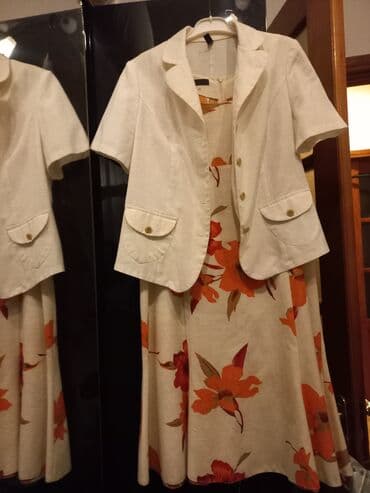 kətan dəstlər: Kokteyl donu, Midi, Balenciaga, M — 1