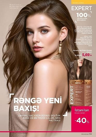 parca boyası: Faberlic saç boyaları və parça üz maskaları Expert davamlı saç — 1