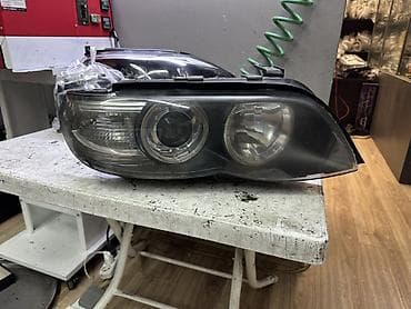 Sağ, Yaxın və uzaq vuran işıqlar BMW, 2006 il, Orijinal, Almaniya, İşlənmiş