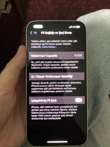 qaz sobasi ve qiymeti: IPhone 13, 128 GB, Ağ, Face ID — 2