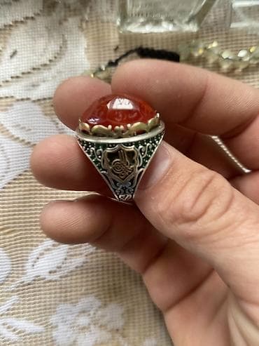 Üzük, Gümüş, Əqiq