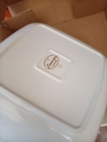 plastik qutular: Lenoges Porcelain “Wave Bowl” – Code 312 - Material: bərk keyfiyyətli — 2