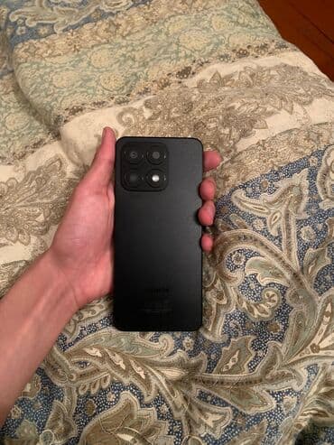 alfon 8 plus: Honor X8a, 128 GB, rəng - Qara, Barmaq izi — 3