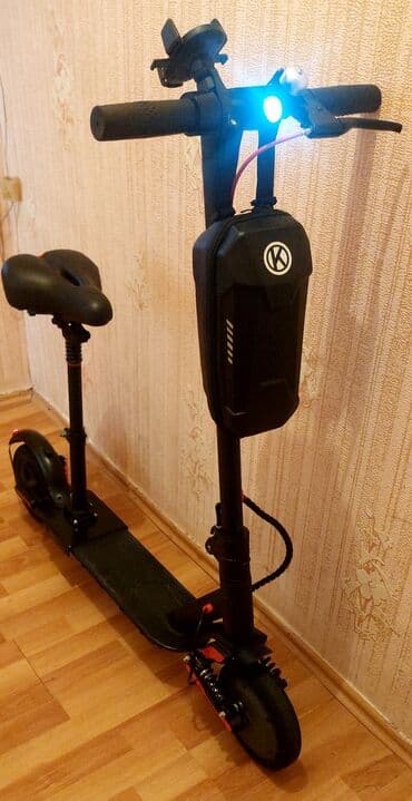 Velosiped ehtiyyat hissələri: Elektrikli skuter – oturacaqlı, asma amortizatorlu - Güclü ön — 5