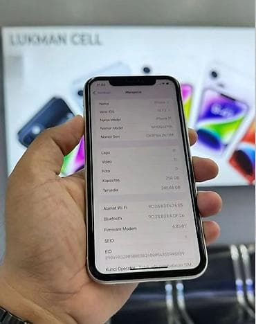 i̇phone x ekran: IPhone 11, Ağ — 3