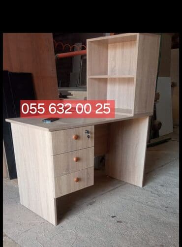 Resepsiyon/qarşılama masaları - Dizayn: Müasir düzbucaqlı forma, ön — 5