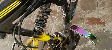 28 velik: Velosiped – 24 STORM MTB - Rəng: sarı/qara kombinasiyası, idman — 5