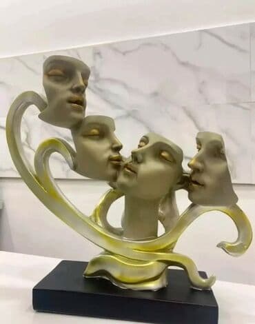 suvinirlər: Fiqur, rəng - Qızılı — 1